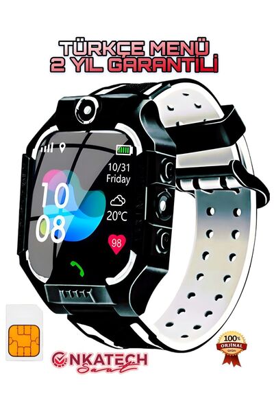 intermax Ortam Dinleme Özellikli Sim Kartlı Akıllı Çocuk Saat ( Btk Kayıtlı Yerli Üretim )