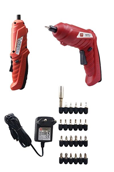 ProMaker Promo Blister Akülü Vidalama + 24 Parça Aksesuar Ledli