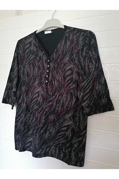 anne moda ankara Summer Capri Sleeve, Anti-Sweat Studded Blouse