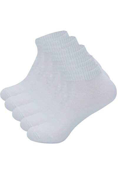 çorapmanya 5 Çift Pamuklu Çok Renkli Rahat Kaymaz Erkek Spor Patik Çorap Bile...