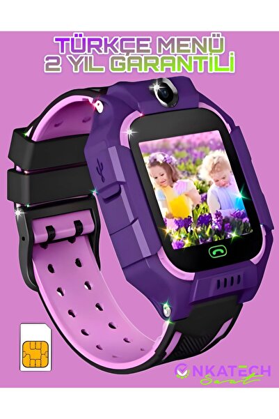 Onkatech Sim Kartlı Konum Takibi Ve Ortam Dinleme Özellikli Akıllı Saat ( Btk Kayitli Yerli? Üreti?m )