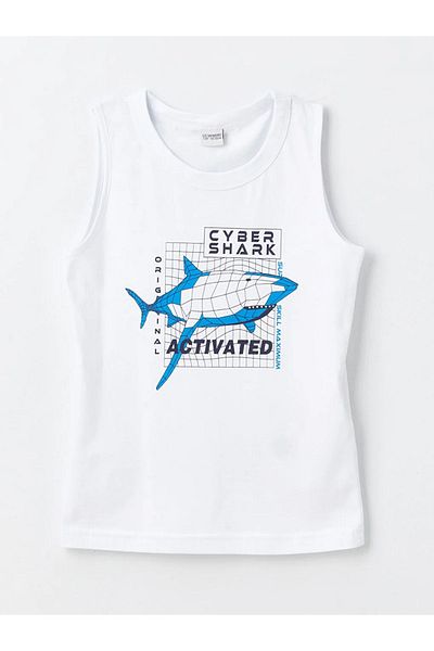 LC Waikiki Boys' Crew Neck Tank Top and Swim Shorts