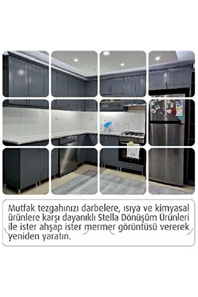 Bianca Stella Mutfak Dolabı Boyama Seti (20-24 Kapak)