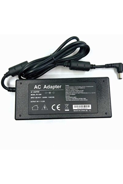 EYE PC Toshiba 19v 3.95a Ile Uyumlu 19v 4.74a - 5.5*2.5 Notebook Laptop Adapt...