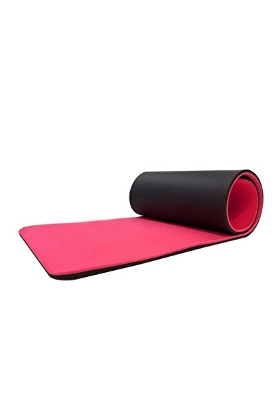 Genel Markalar Pembe Pembe Profesyonel Yoga Matı 10 Mm Pilates Minderi Pembe 10 mm 180 x 60 yok Pilates