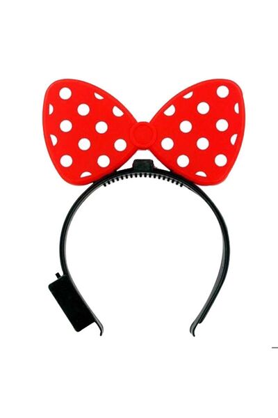 Minnie Mouse Fiyonklu Işıklı Taç Fiyonk Işıklı Taç