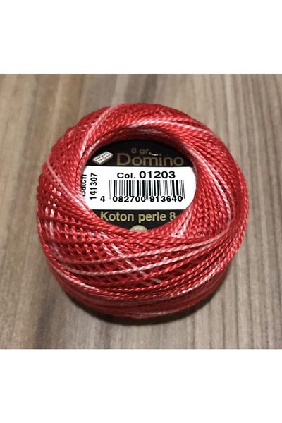 Anchor Παλτό Domino Koton Perle No:8 Κέντημα νήμα 01203