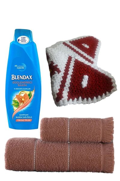 Blendax Blendax Shampoo - Bath Towel and Head Towel Pouch
