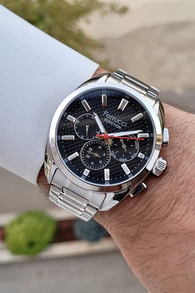 Ferrucci Metallic Color Men's Wristwatch