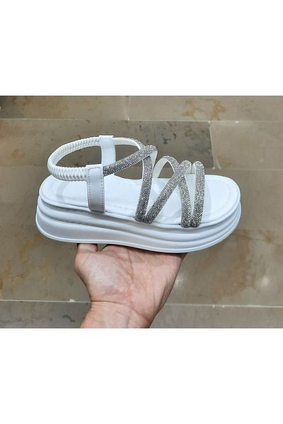 BRGL SANDALE DE PIATRĂ CU TALPA CU PANĂ DE PLATFORMĂ
