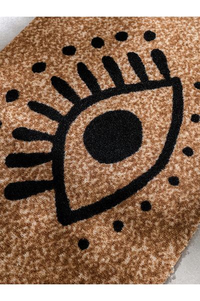 LC Waikiki LCW HOME Eye Patterned Door Mat 45x75 Cm