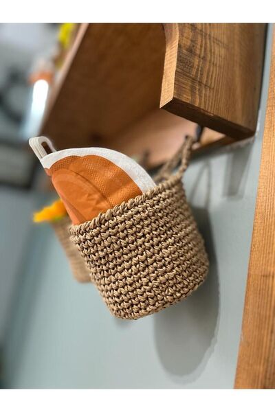 Maison Avf 2 Pieces Wall Braided Hanging Basket