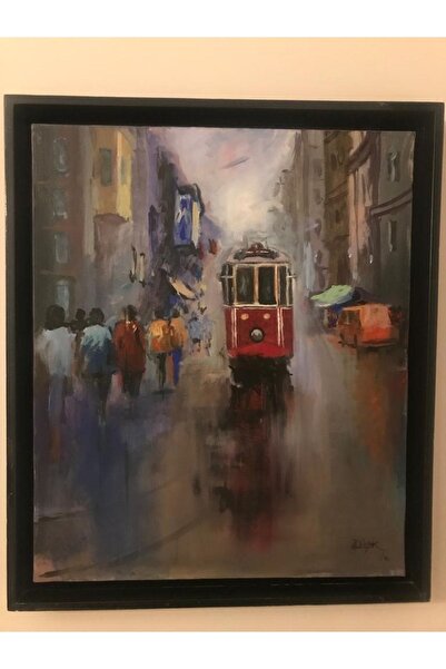 artoloji Dilek Doğansel - Istanbul 3/taksim - 2014 - Tuval Üzerine Akrilik Bo...