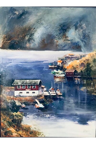 artoloji Dilek Doğansel - Isimsiz - 2014 - Tuval Üzerine Akrilik Boya - 60x80 Cm