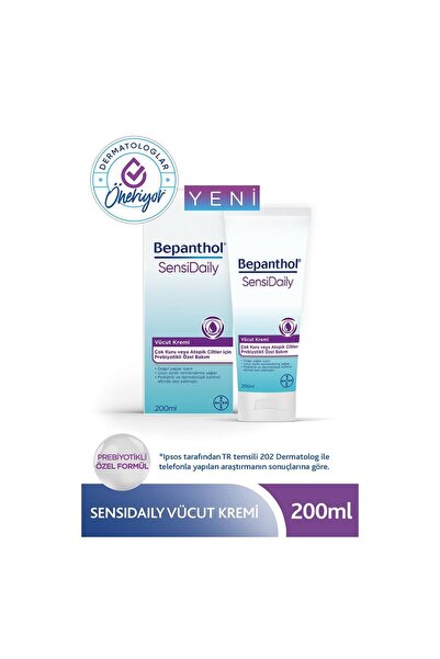 Bepanthol Sensidaily Body Cream 200ml