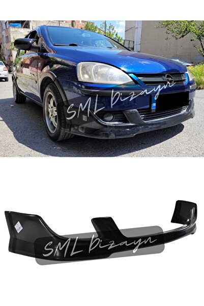 SML Dizayn Opel Corsa C Ön Ek Makyajlı Kasa (2003-2006) Plastik Corsa C Ön-bo...