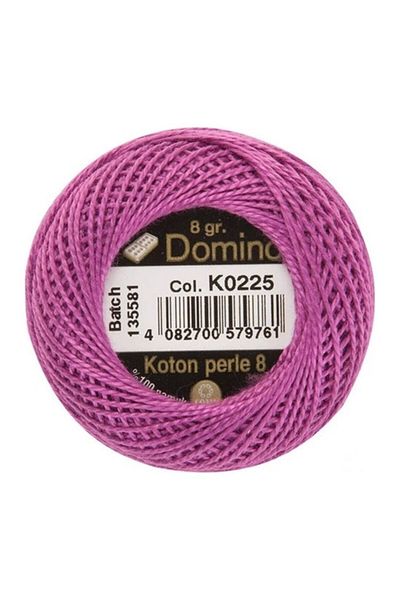 Anchor Παλτό Domino 8 - Κεντημένο Βαμβακερό Πέρλα IPi K0225