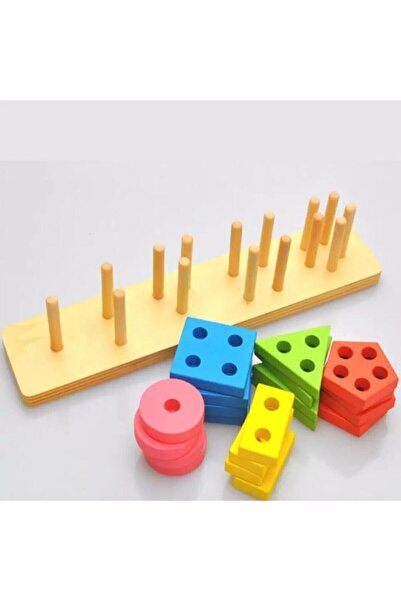 GANS TOYS Geometrik 5'li Bultak