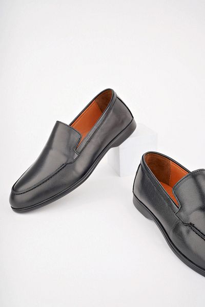 Deripabuc Black Genuine Leather Men's Casual Shoes - Mrd25-0530