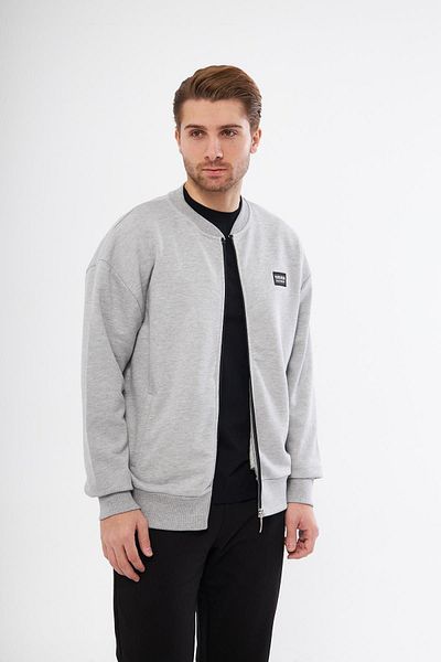 CrazyShopping Ανδρικό μακρυμάνικο casual κολεγιακό μπουφάν
