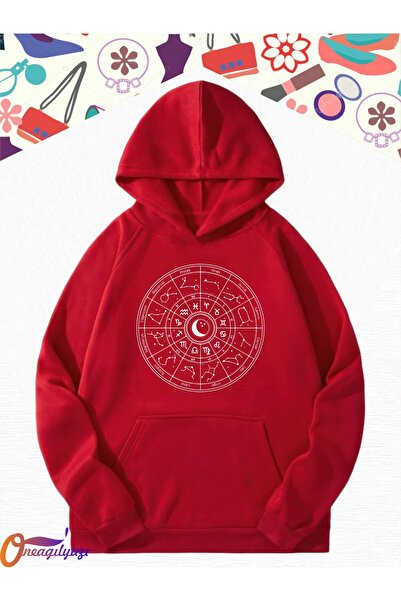 oneagılyazı Hanorac oversize cu glugă - Design imprimat de la naștere