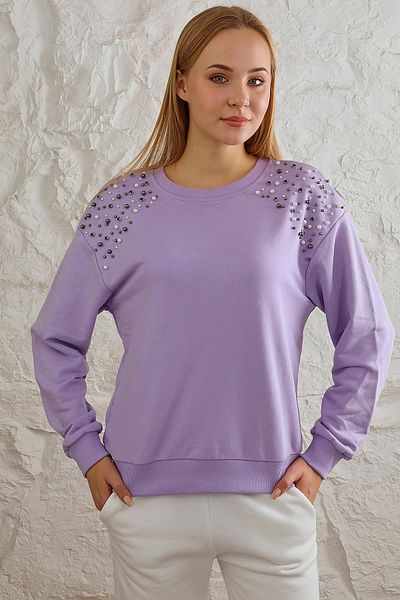 CrazyShopping Hanorac confortabil cu umeri de damă