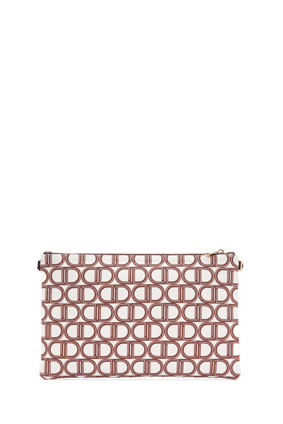 Derimod Beige Women's Portfolio Bag - Long Chain Strap 24SBD22136F