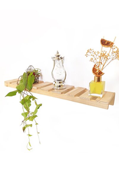 Morvizyon Ahşap Duvar Rafı Salon, Oda, Banyo ve Mutfak Düzenleyici Organizer