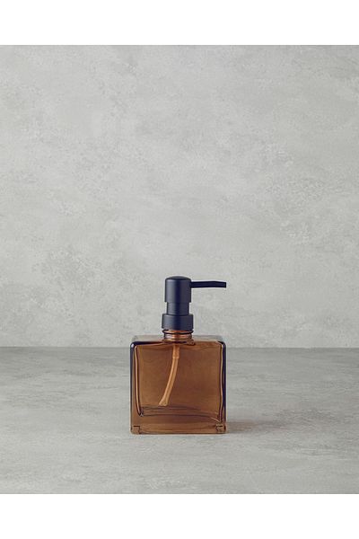 English Home Диспенсър за течен сапун за баня Amber Myla Glass
