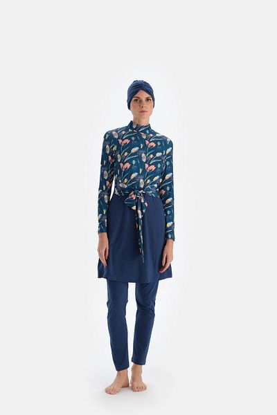 Eros Indigo 3710my - Strumpfhosen-Badeanzug vorne