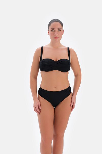Eros Schwarzer trägerloser Bikini - 3199bk Modell Tk