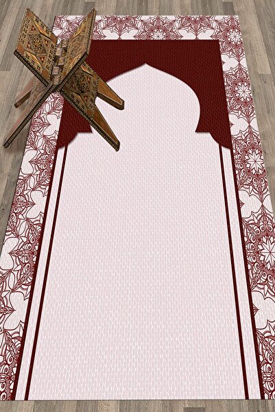 EY HOME سجادة صلاة رقمية مطبوع قابلة للغسل مقاس 70x130 سم