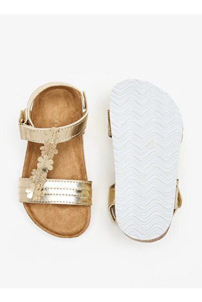 Flora Bella by Shoexpress Flora Bella Applique Detailed Hook and Loop Sandals