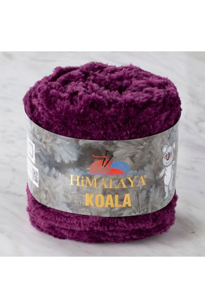 Himalaya Σκούρο μωβ πλεκτό νήμα Koala