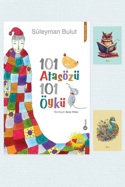Can Çocuk 101 Atasözü 101 Öykü - Süleyman Bulut - Can Çocuk Yayınları - 97897...
