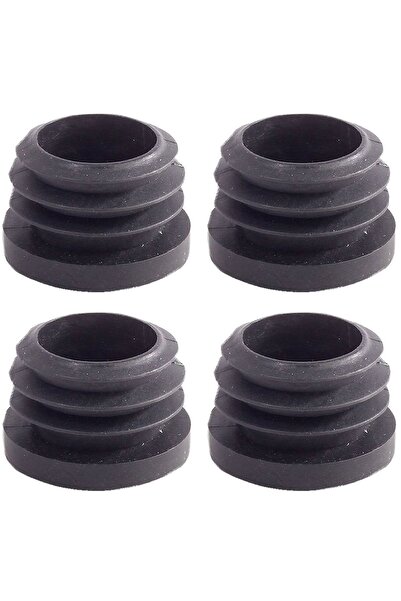 Adem Koç 60 Mm Plastik Yuvarlak Içe Geçme Profil Tapası (kutu) (4 Adet)