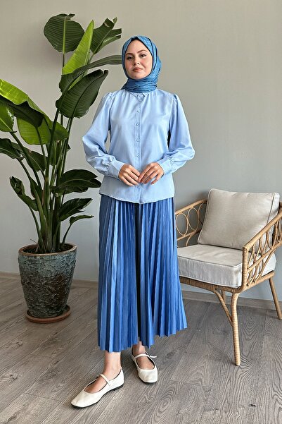 InStyle Neformální dětská košile s balonovým rukávem