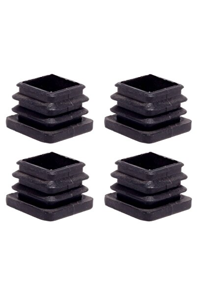 Adem Koç 35x35 Mm Plastik Kare Içe Geçme Profil Tapası (kutu) (4 Adet)