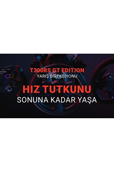 Thrustmaster T300RS GT PS/PC Yarış Direksiyonu Set