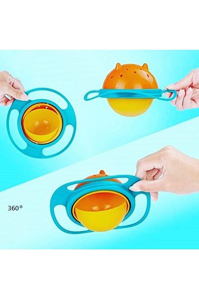 Cherub Baby 360° Rotating Baby Non-Spill Plate Food Plate