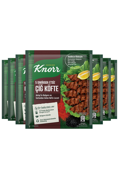 Knorr Cıg Kofte Setı 120 gr X 7 Adet