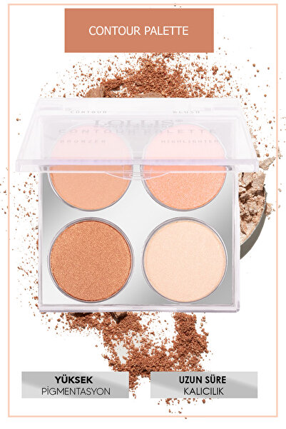 Lollis Contour Palette / 4'lü Kontur Paleti