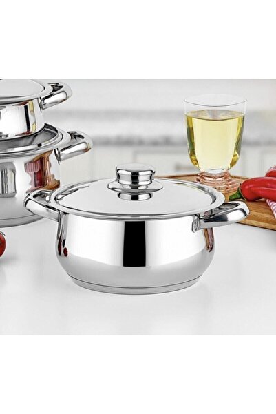 La Push Concept Steel Lid Cakir 6 Piece Cookware Set Set of 3