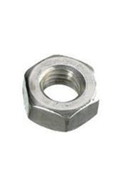 Genel Markalar M8 Metrik Çelik Somun Paket 10 Adet Beyaz