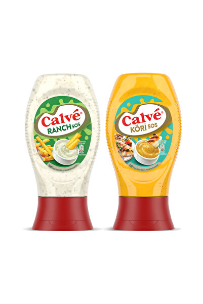 Calve Ranch Sos 245 gr & Köri Sos 260 gr