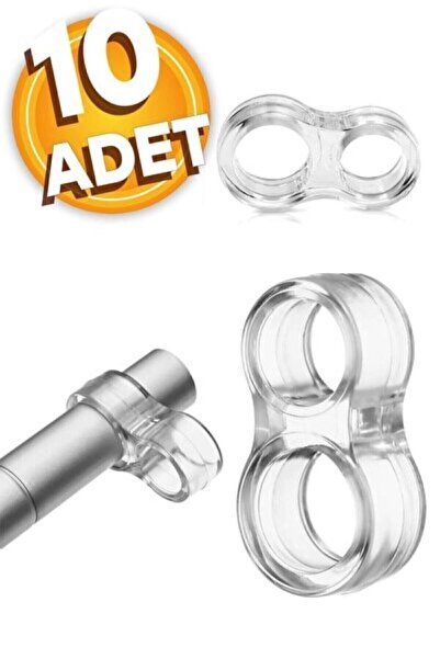 KRGZ HRD Beşel 10 Adet Plastik Kapı Kolu Stoperi Kapı Kolu Tamponu