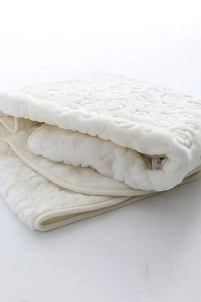 Cherub Baby Embossed Thick (600Gr) Plush Baby Blanket 100X120 cm