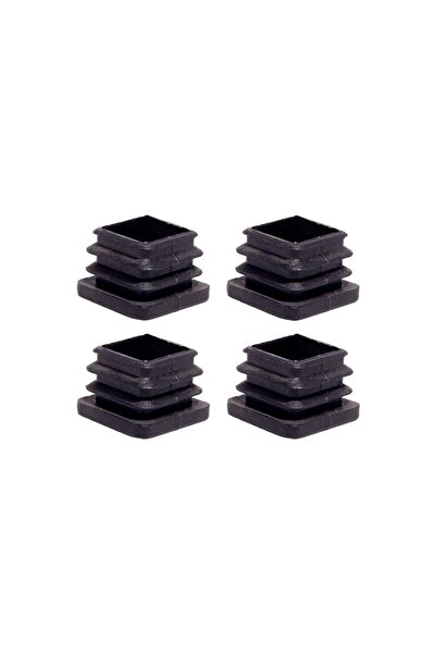 Adem Koç 15x15 Mm Plastik Kare Içe Geçme Profil Tapası (kutu) (4 Adet)