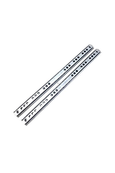 Genel Markalar Teleskopik Bilyalı Çekmece Rayı En:17 mm Boy:31 cm - Çekmece R...