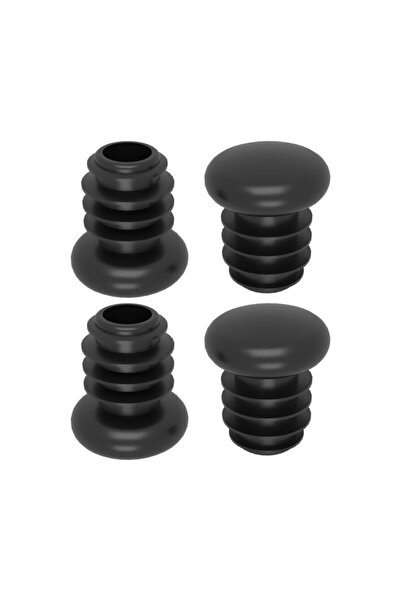 Adem Koç 19 Mm Plastik Yuvarlak Içe Geçme Profil Tapası Sandalye Pabucu (KUTU...